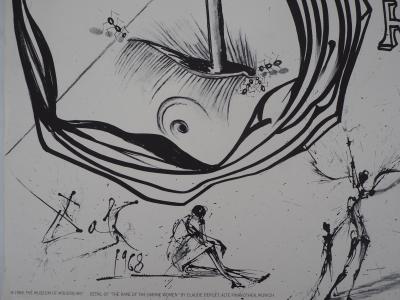 Salvador DALI : Dada, surrealism and their heritage - Lithographie originale 2