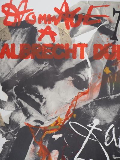 Salvador DALI : Hommage à Dürer - Litographie originale Signée 2