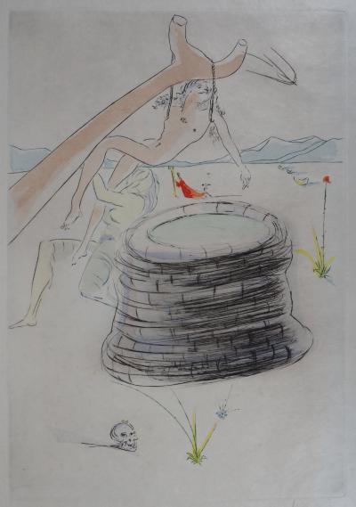 Salvador Dali : 12 Tribus d’Israel, Joseph - Gravure originale signée 2