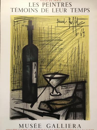 Bernard BUFFET (d’après) - Exposition Galliera, 1965 - Affiche lithographique 2