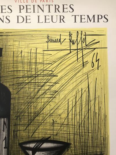 Bernard BUFFET (d’après) - Exposition Galliera, 1965 - Affiche lithographique 2