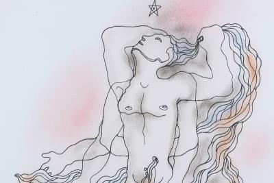 Jean Cocteau (d’après) - Livre blanc, Lithographie offset 2