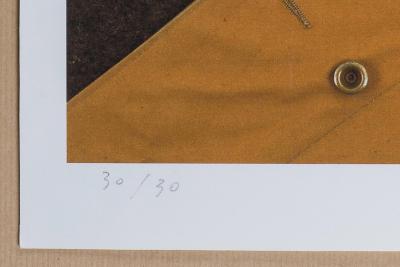 Jean LE GAC - Sans titre - Lithographie originale signée au crayon 2