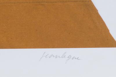 Jean LE GAC - Sans titre - Lithographie originale signée au crayon 2