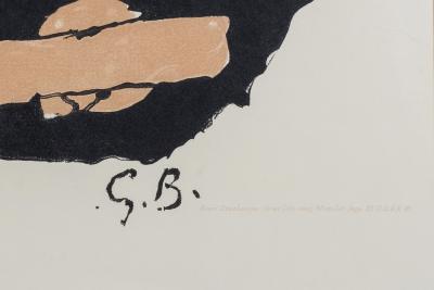 Georges Braque, Lithographie  imprimée par l’imprimeur d’art Mourlot 2