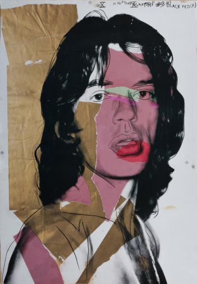 Andy WARHOL - Mick Jagger, 1975 - Impression offset 2