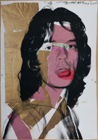 Andy WARHOL - Mick Jagger, 1975 - Impression offset 2