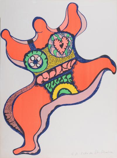 Niki de Saint-Phalle - Nana,1971 - Lithographie signée 2