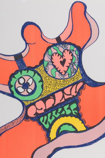 Niki de Saint-Phalle - Nana,1971 - Lithographie signée 2