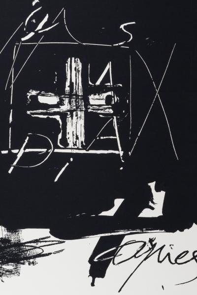 Antoni TAPIES - Sans titre - Lithographie signée au crayon 2