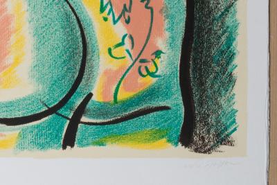 André MASSON - Nu - Lithographie originale signée 2
