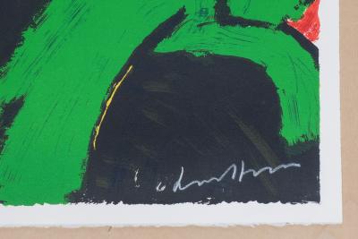 Bengt LINDSTROM - Sans titre II, 1986 - Lithographie originale signée au crayon 2