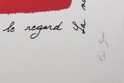 Michel MOUSSEAU - Sans titre - Lithographie signée au crayon 2