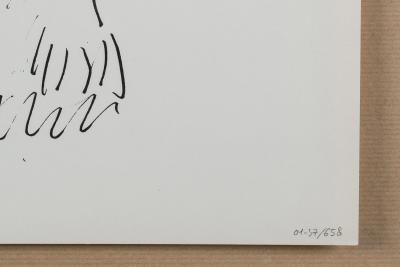 Pablo PICASSO (d’après) - Visage d’homme, profil droit - Lithographie 2