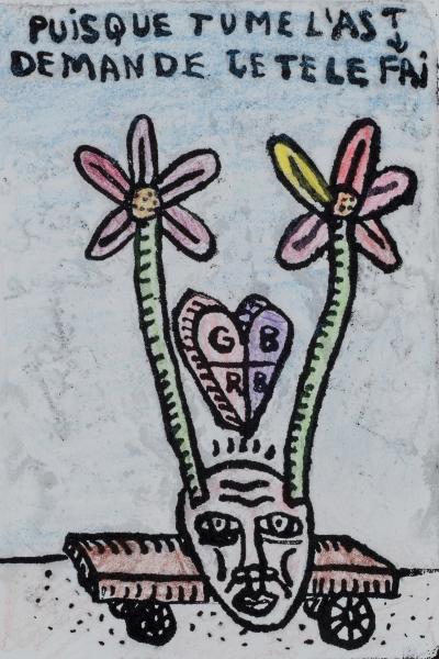 Robert COMBAS - Puisque tu me l’as demandé - Gravure signée au crayon 2