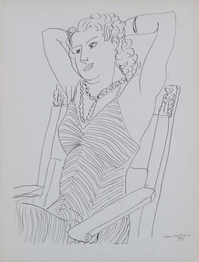 Henri MATISSE (d’après) - Thèmes et Variations - Lithographie 2