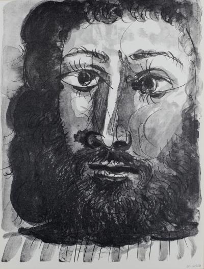 Pablo PICASSO (d’après) - Portrait - Lithographie 2