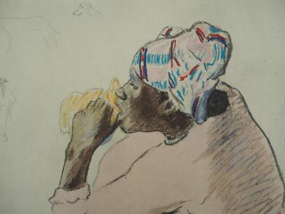 Paul GAUGUIN (d’après) : Tahiti, Femmes Maoris - Lithographie signée 2