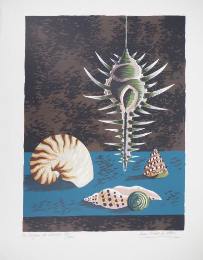 Jean PICART LE DOUX - Le peigne de Vénus - lithographie originale signée 2