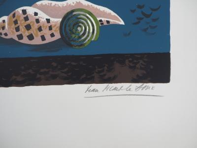 Jean PICART LE DOUX - Le peigne de Vénus - lithographie originale signée 2