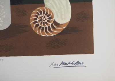 Jean PICART LE DOUX - Les deux fenêtres (Hommage à René Magritte) : Lithographie originale signée 2