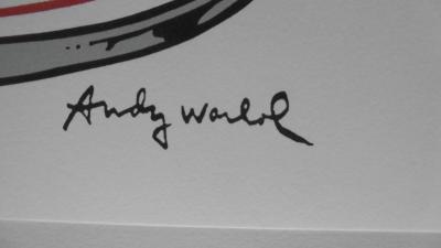 Andy WARHOL(d’après) CAMPBELL SOUP VEGETARIAN VEGETABLES Lithographie Signée dans la planche et numérotée au crayon 2