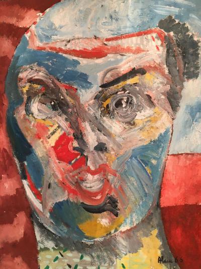 Alain ROTHSTEIN - L’étonné, 1966, Huile sur toile 2