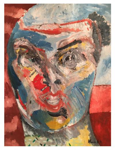 Alain ROTHSTEIN - L’étonné, 1966, Huile sur toile 2