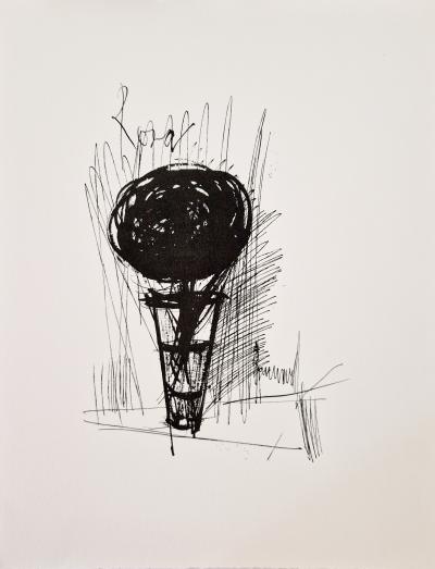 Bernard Buffet - Paris of my heart - Drypoint 2