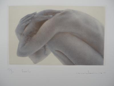 Mikio WATANABE : Fossile, Gravure originale signée, 2010 2