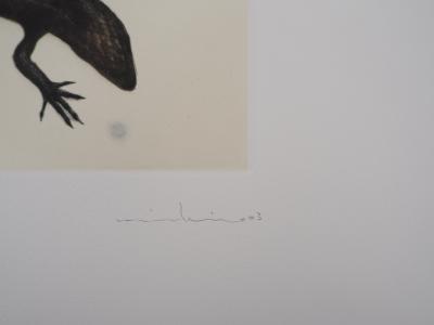 Mikio WATANABE : Averse, Gravure originale signée, 2003 2