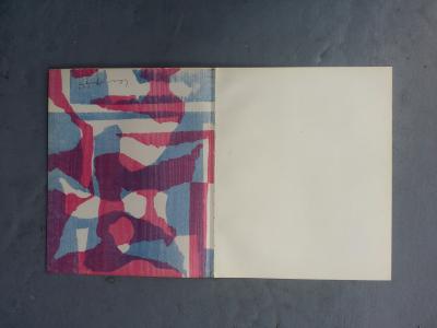 Leo Leuppi Sans titre, 1949  Bois original en couleurs signe au crayon 2