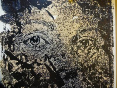 VHILS - Intangible, 2018 - Sérigraphie signée au crayon 2