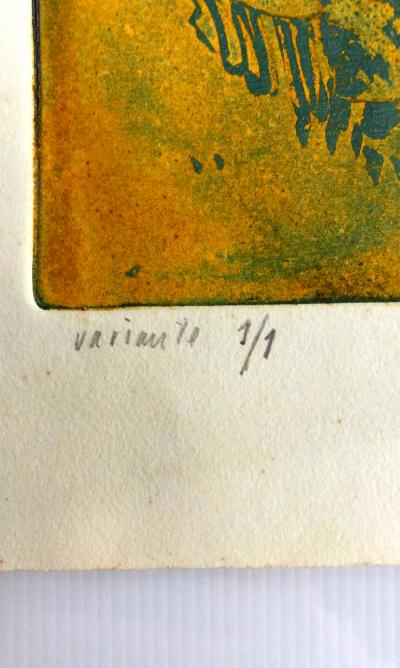 Georges VISAT - Sans titre, 1971 - Lithographie signée au crayon 2