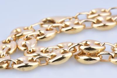 Collier en or maille 