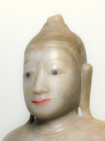 Birmanie -  Bouddha en albâtre 2