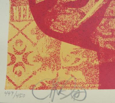 Shepard FAIREY : Chuck D - Sérigraphie signée et numérotée 2