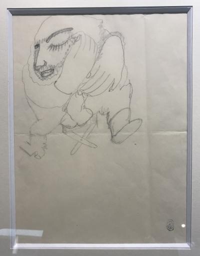 Jean COCTEAU - Érotique, 1925/26 - Dessin signé au crayon 2