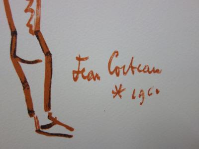 Jean COCTEAU : Toréador et son épée - Lithographie signée, 1965 2