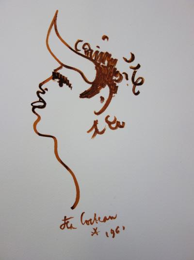 Jean COCTEAU : Toréador sauvage - Lithographie signée, 1965 2
