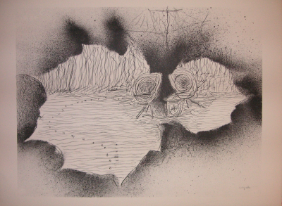Jean Paul RIOPELLE - Lied VII,1977-1979 -  Lithographie originale signée au crayon 2