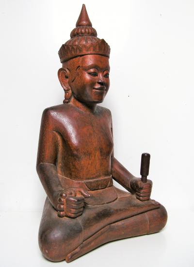 Cambodge - Grand bouddha khmer, collection historique d’un homme d’Etat et archéologue français du 19ème siècle 2