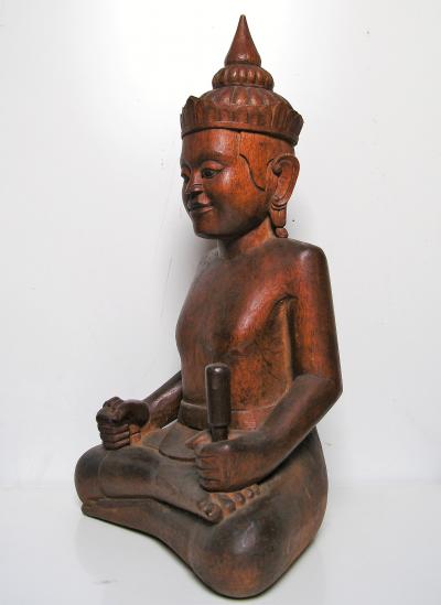 Cambodge - Grand bouddha khmer, collection historique d’un homme d’Etat et archéologue français du 19ème siècle 2