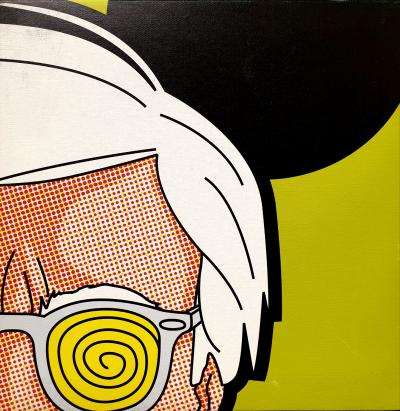 LEON- Warhol - Reprographie sur toile 2