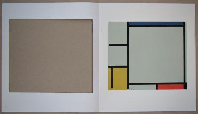 Piet Mondrian (d’après) - Composition, 1922 - Sérigraphie en couleurs 2