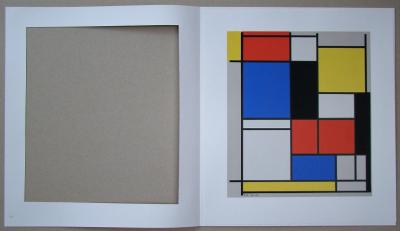 PIET MONDRIAN ( d’après ) - Sérigraphie en couleurs - 1978 2