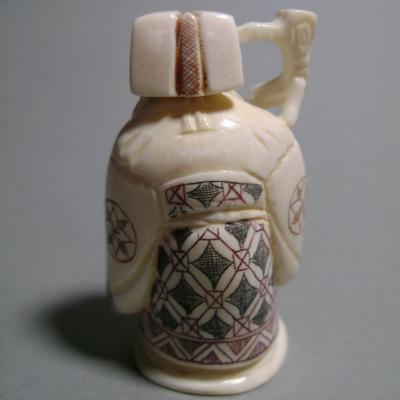 Netsuke en ivoire. Vieux Sage, Japon époque Taisho (1912-1928) 2