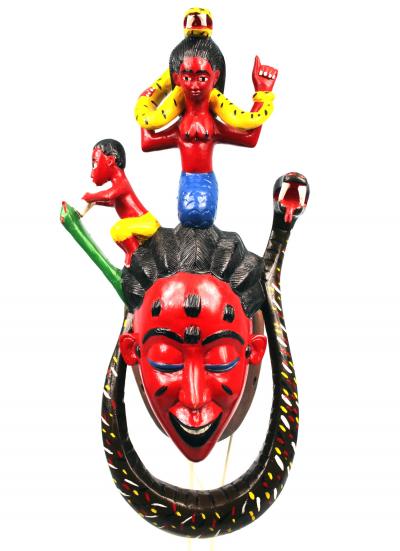Côte d’Ivoire, Ethnie Gouro, Masque de Culte de Mami Wata 2