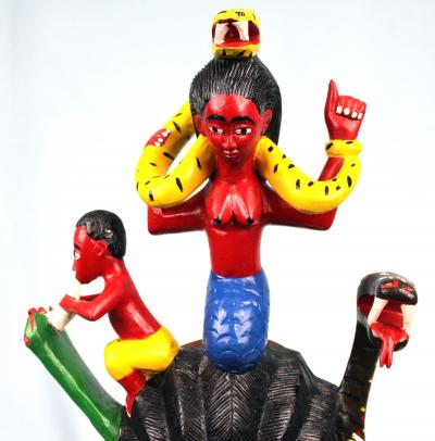 Côte d’Ivoire, Ethnie Gouro, Masque de Culte de Mami Wata 2