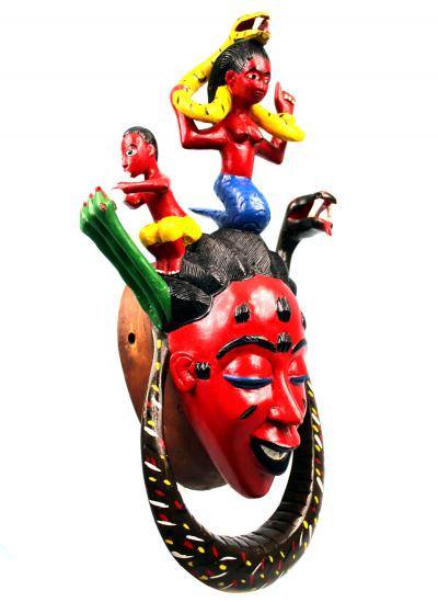 Côte d’Ivoire, Ethnie Gouro, Masque de Culte de Mami Wata 2